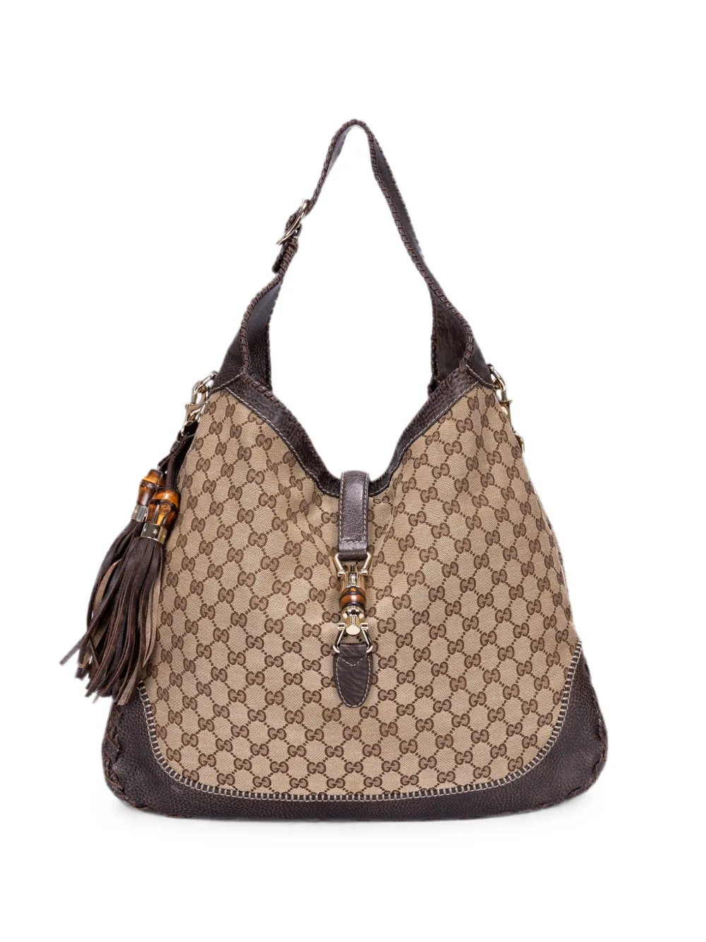 Gucci Pre-Owned Borsa a spalla New Jackie - Toni neutri