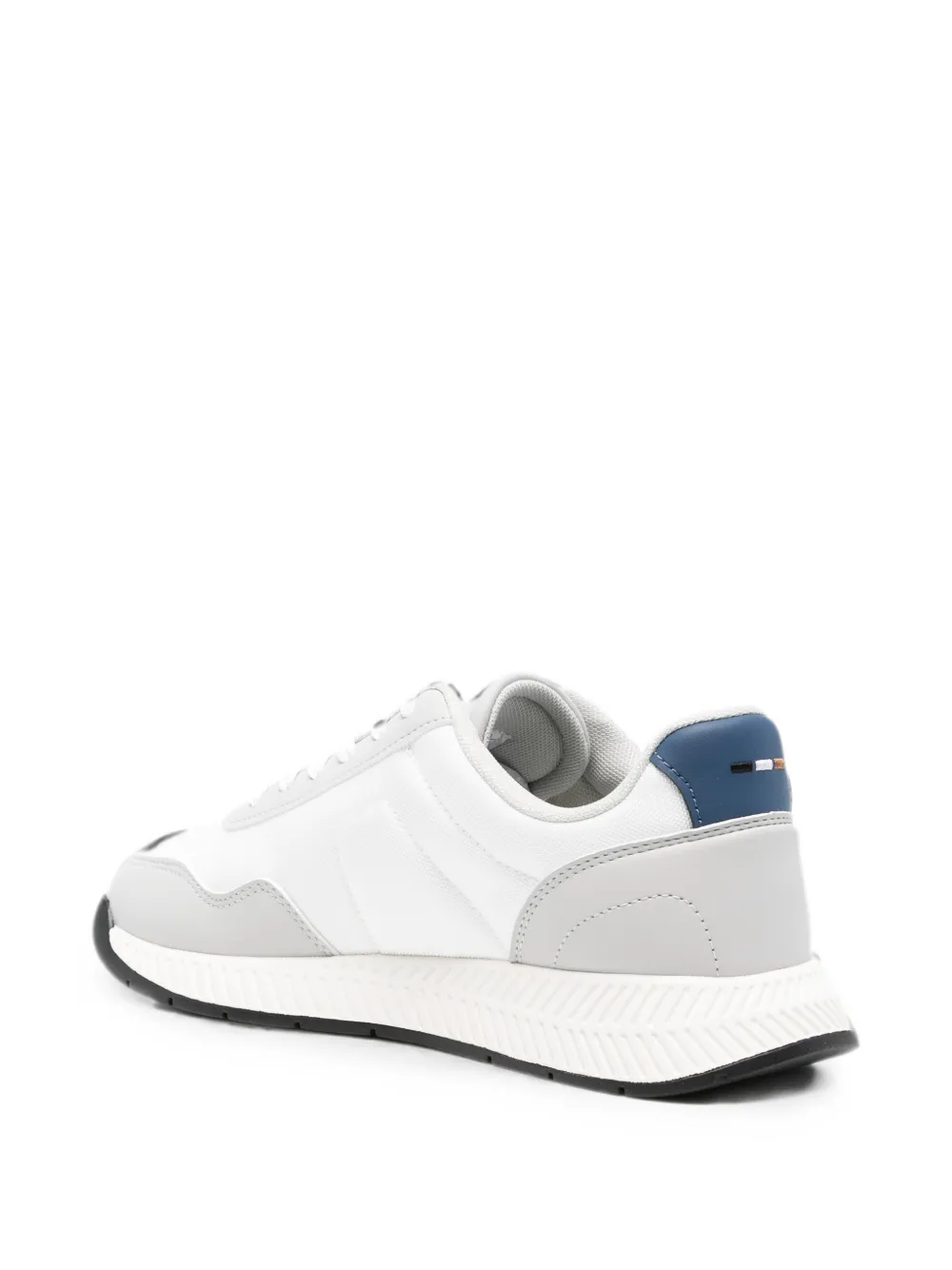 BOSS logo-print sneakers Wit