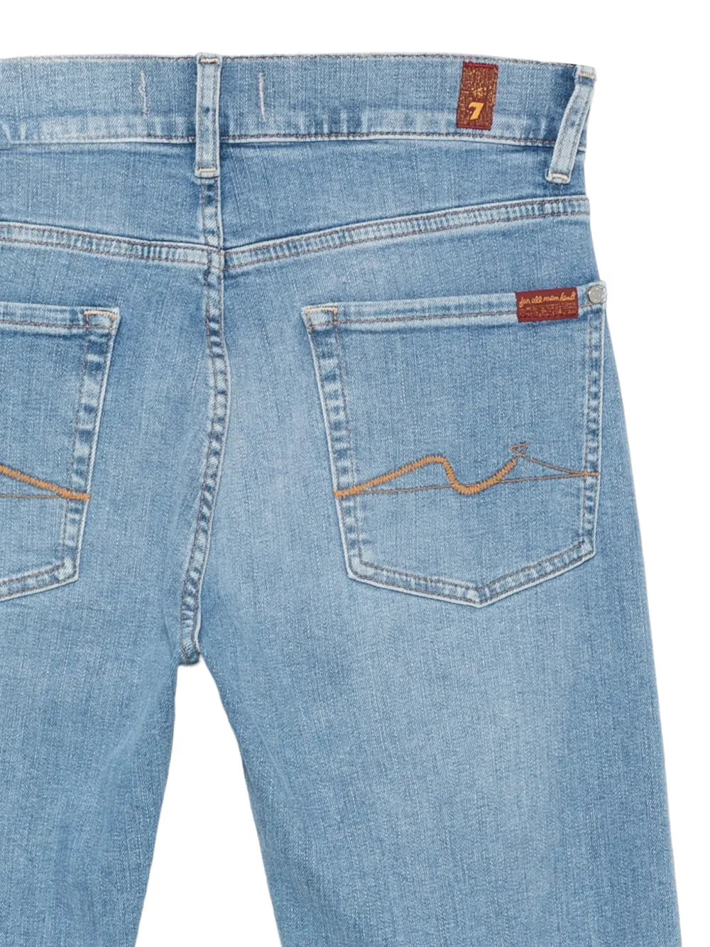 7 For All Mankind Slim-fit jeans Blauw