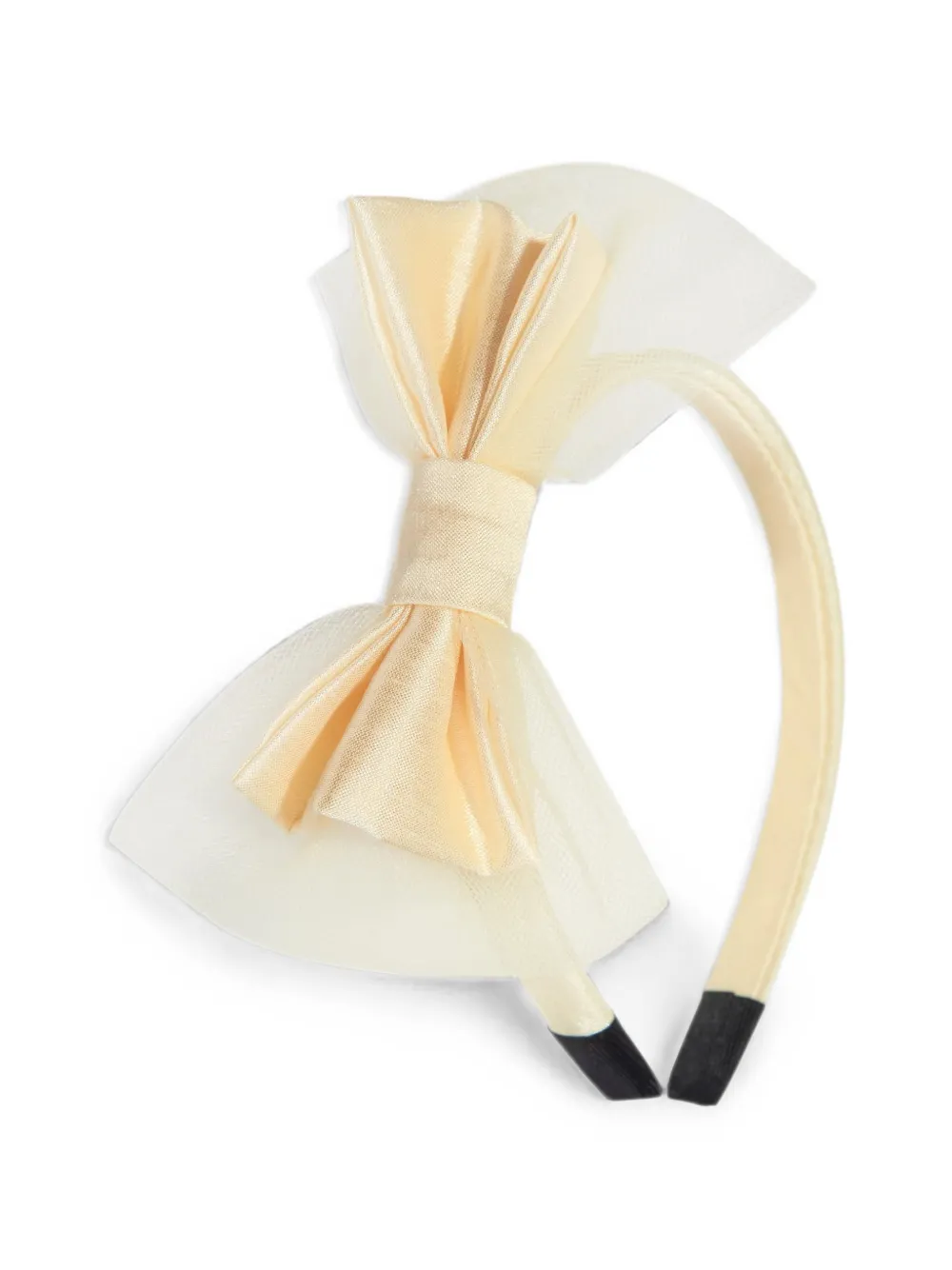 Rachel Riley bow-detail headband - Nude