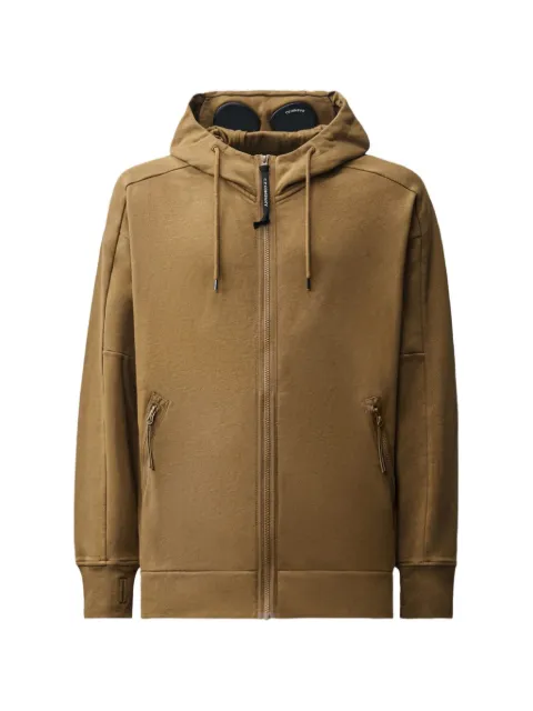 C.P. Company Goggle-detail zip-up hoodie