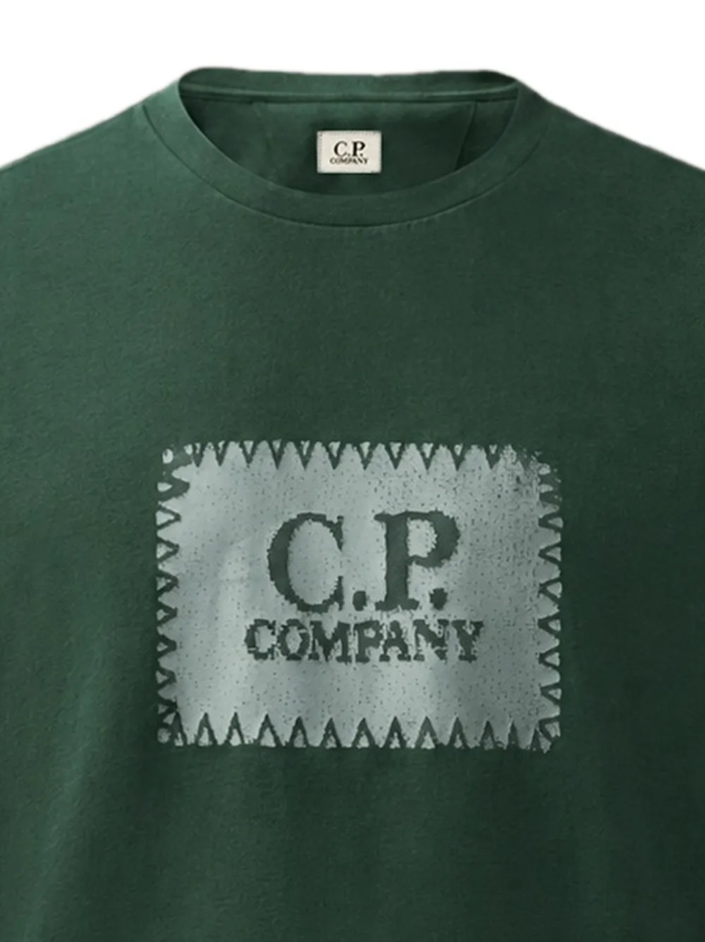 C.P. Company 30 1 jersey T-shirt met korte mouwen Groen