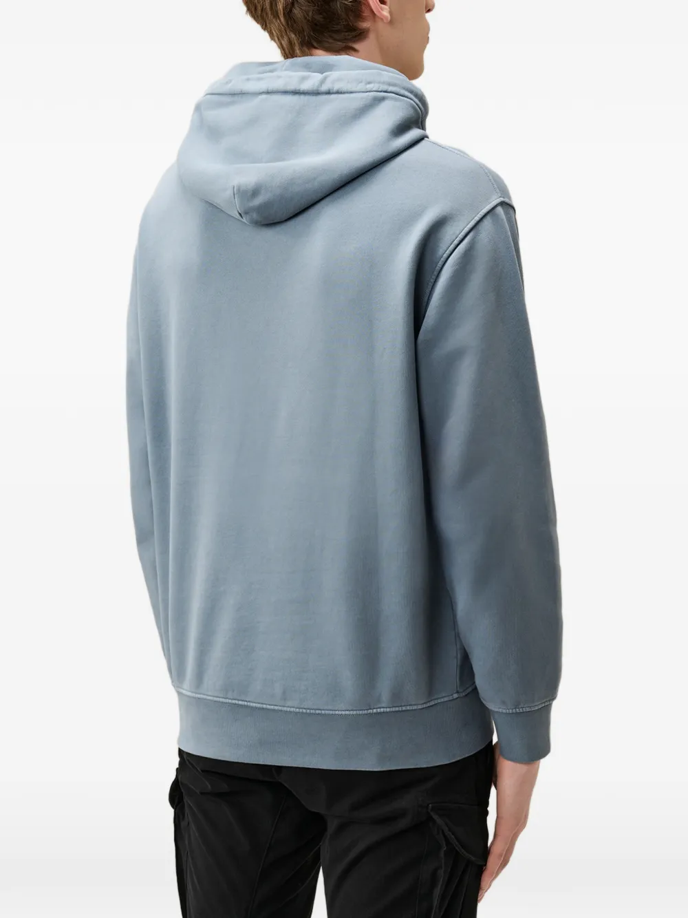 C.P. Company Katoenen hoodie met lens-detail Blauw