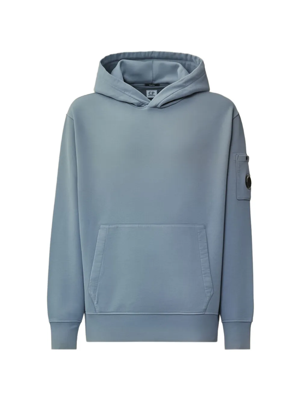 C.P. Company Katoenen hoodie met lens-detail Blauw