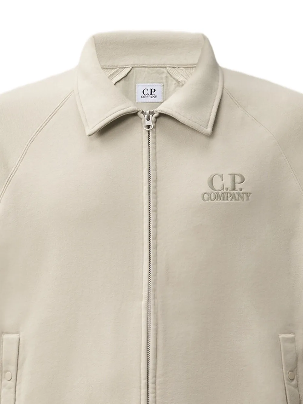 C.P. Company Vest met geborduurd logo Beige