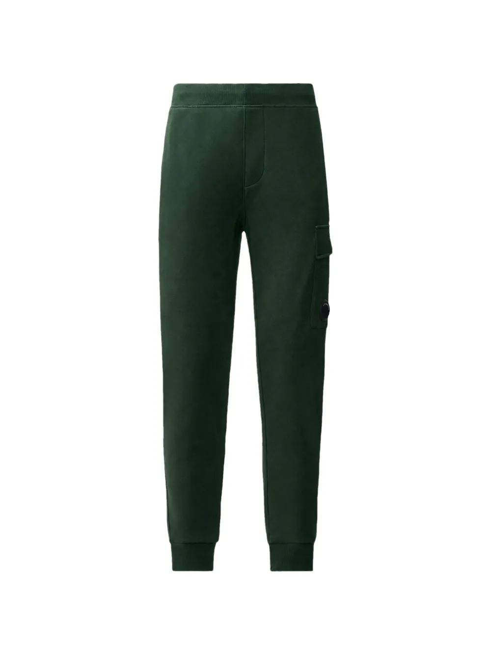 C.P. Company diagonal raised fleece Lens sweatpants - Grün