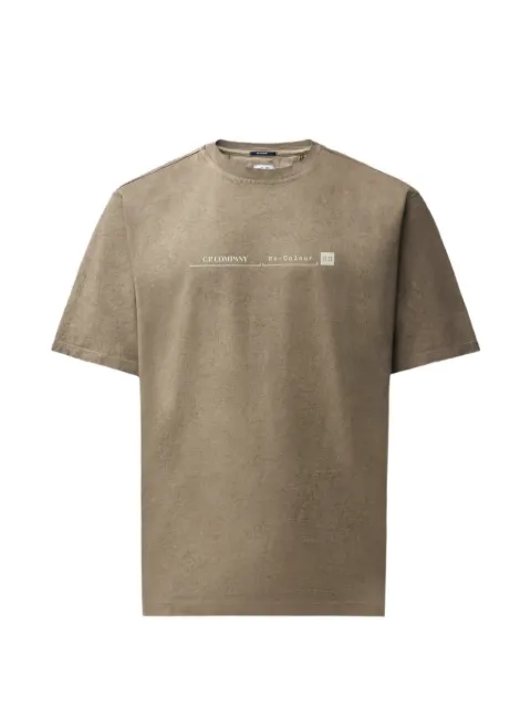 C.P. Company camiseta con logo estampado