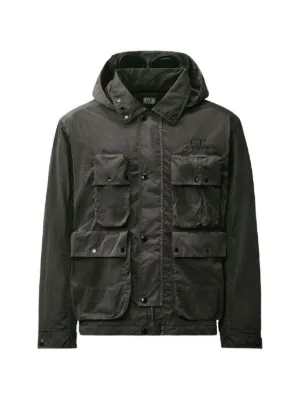C.P. Company Panama-R Mixed Goggle Jacket | Green | FARFETCH
