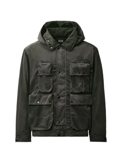 C.P. Company chamarra con capucha Goggle