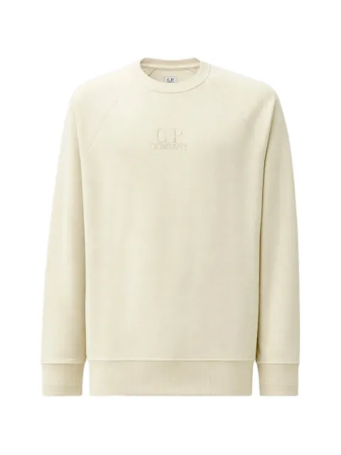 C.P. Company logo-embroidered raglan-sleeve sweatshirt