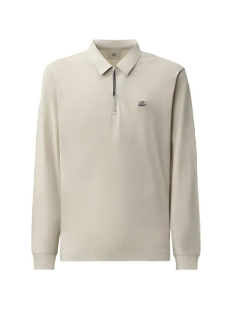 C.P. Company playera tipo polo con cierre