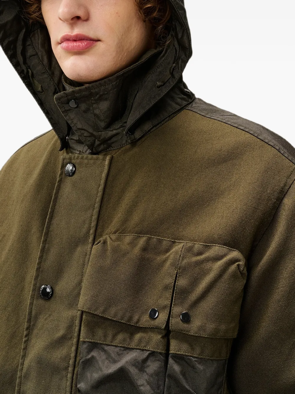 C.P. Company Jack met capuchon Groen