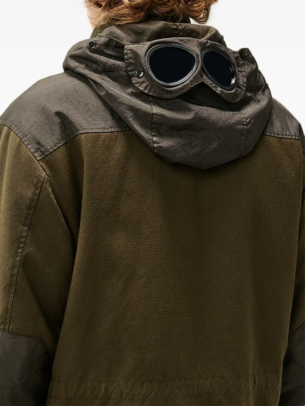 C.P. Company Jack met capuchon Groen