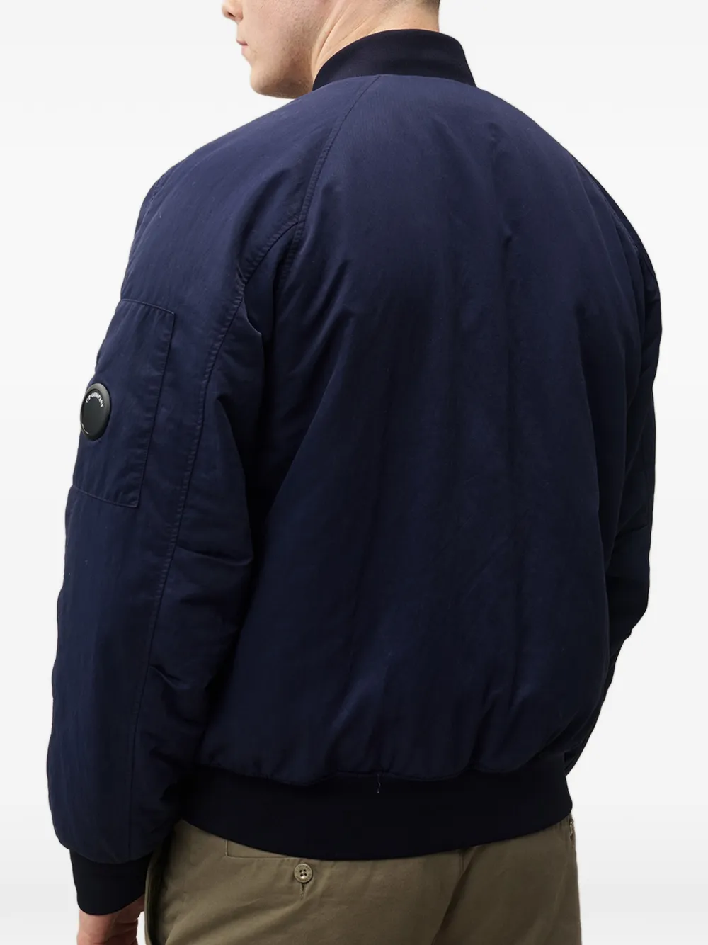 C.P. Company Bomberjack met rits Blauw