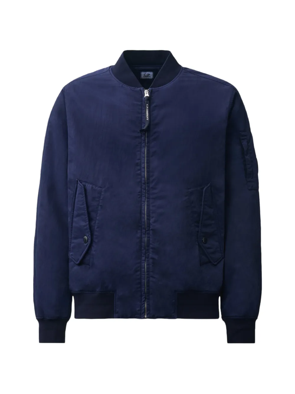 C.P. Company Lens-detail zip-up bomber jacket