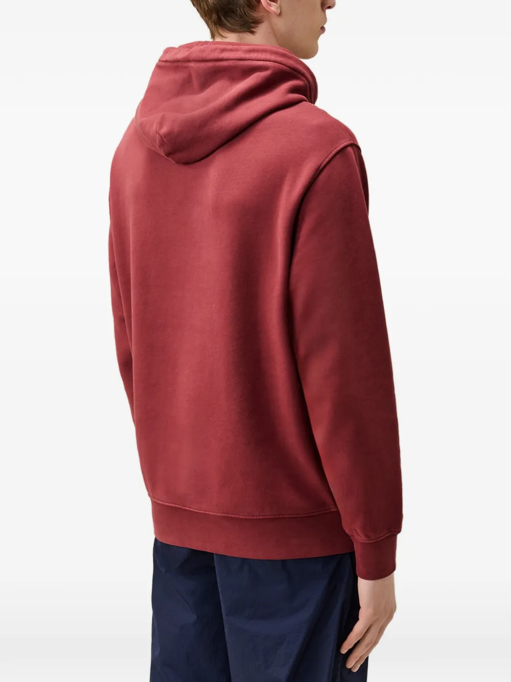 C.P. Company Katoenen hoodie met lens-detail Rood
