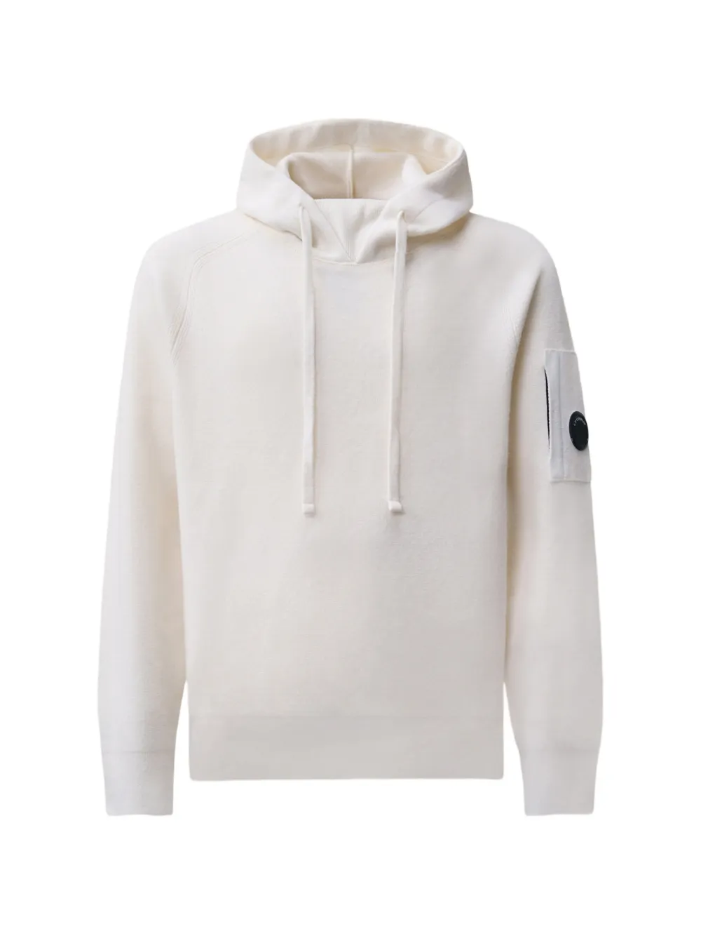 C.P. Company Hoodie met lens detail Wit