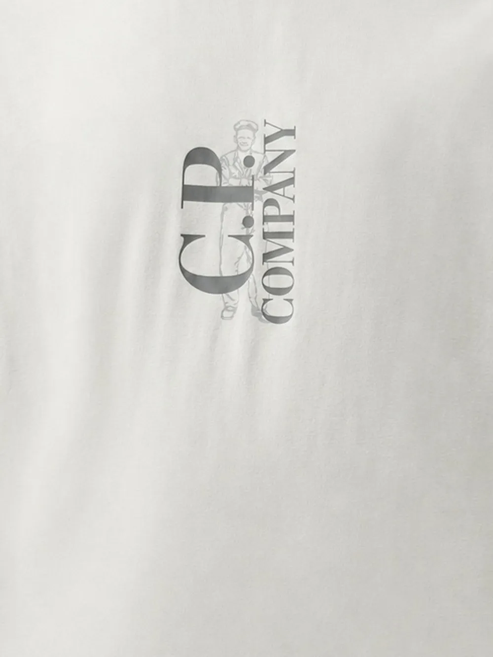C.P. Company 30 1 jersey T-shirt met korte mouwen Beige