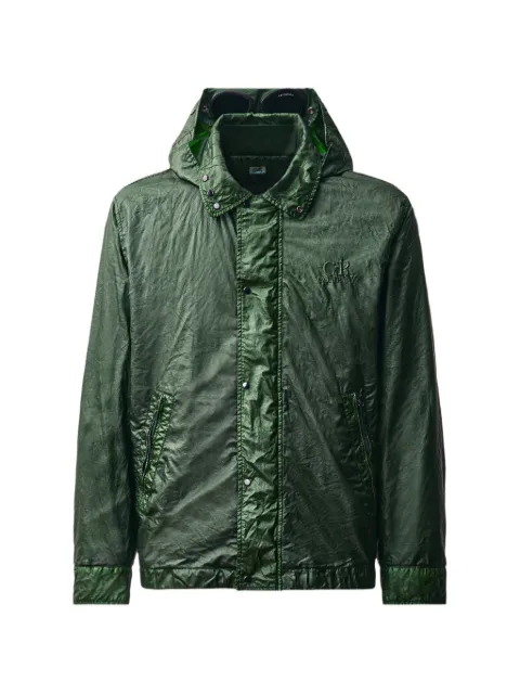 C.P. Company chaqueta con logo bordado y detalle Goggle