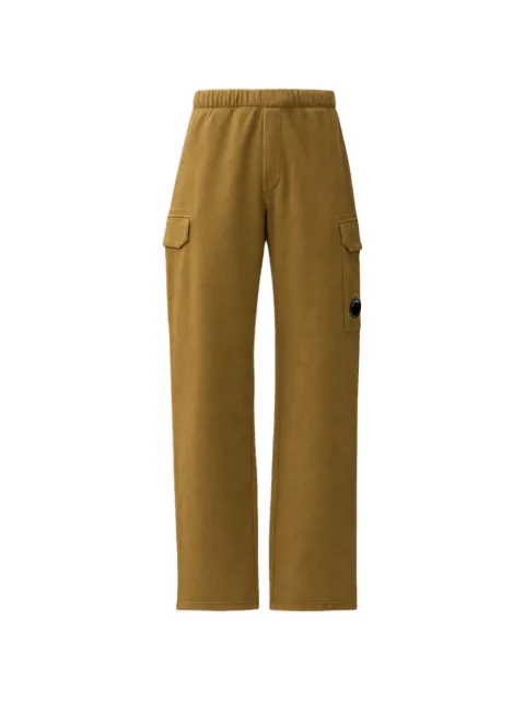 C.P. Company diagonal raised fleece lens cargo sweatpants