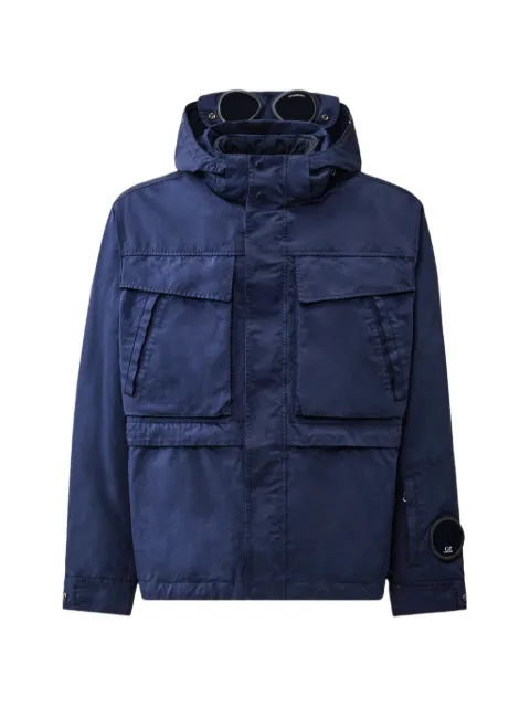 C.P. Company chamarra con bolsillos y detalle de lente Goggle