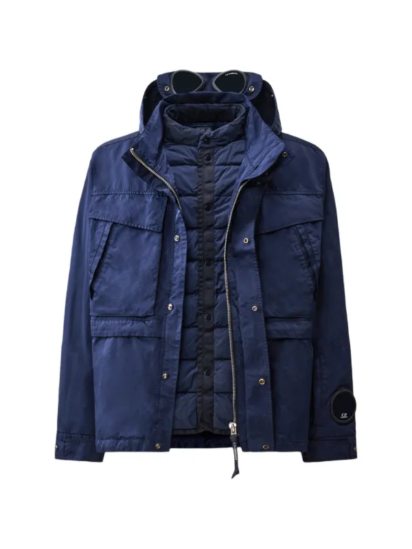 C.P. Company Goggle-detail multi-pocket Jacket | Blue | FARFETCH