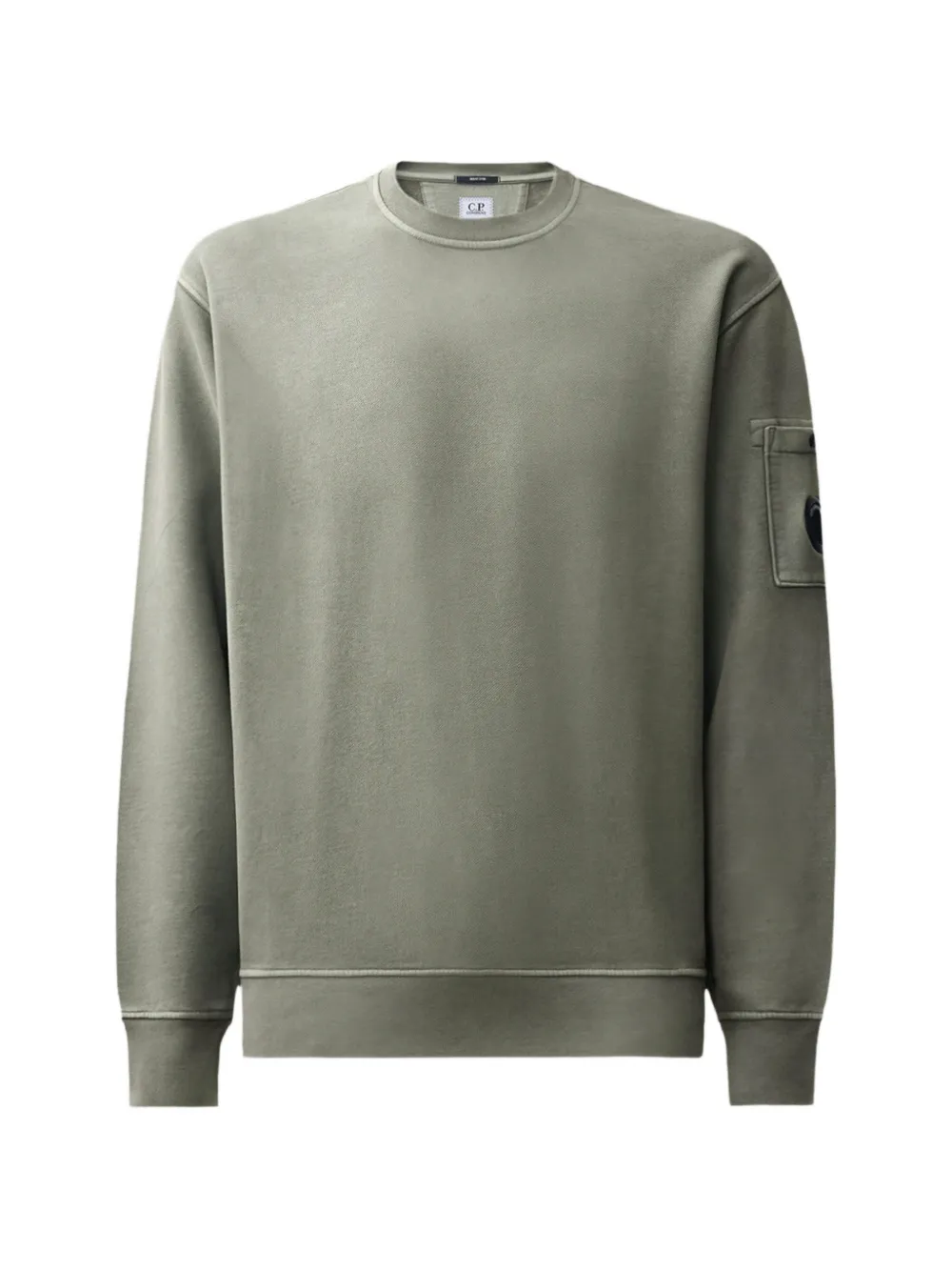 C.P. Company Lens-detail sweatshirt - Verde