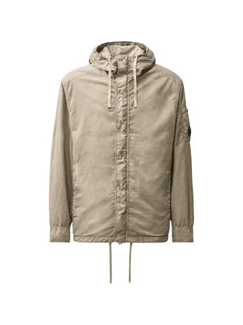 C.P. Company T-ST Nylon Lens hooded overshirt