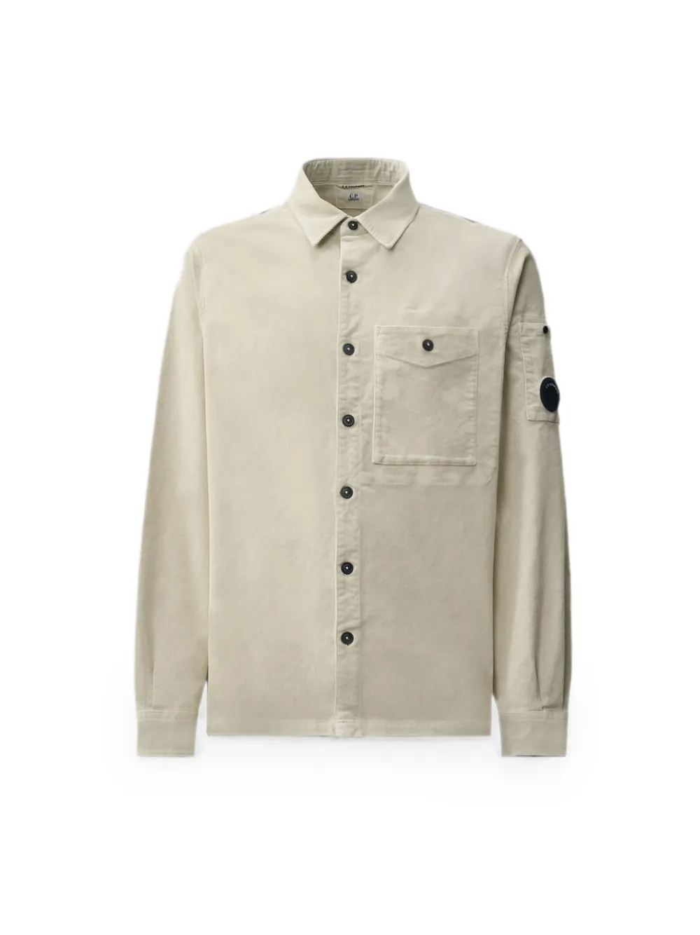 C.P. Company Overhemd met borstzak Beige