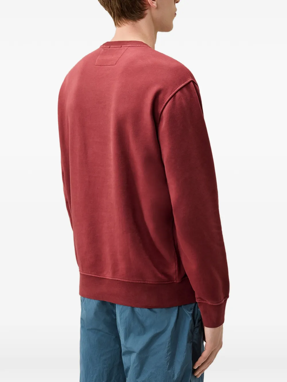 C.P. Company Sweater met geborduurd logo Rood