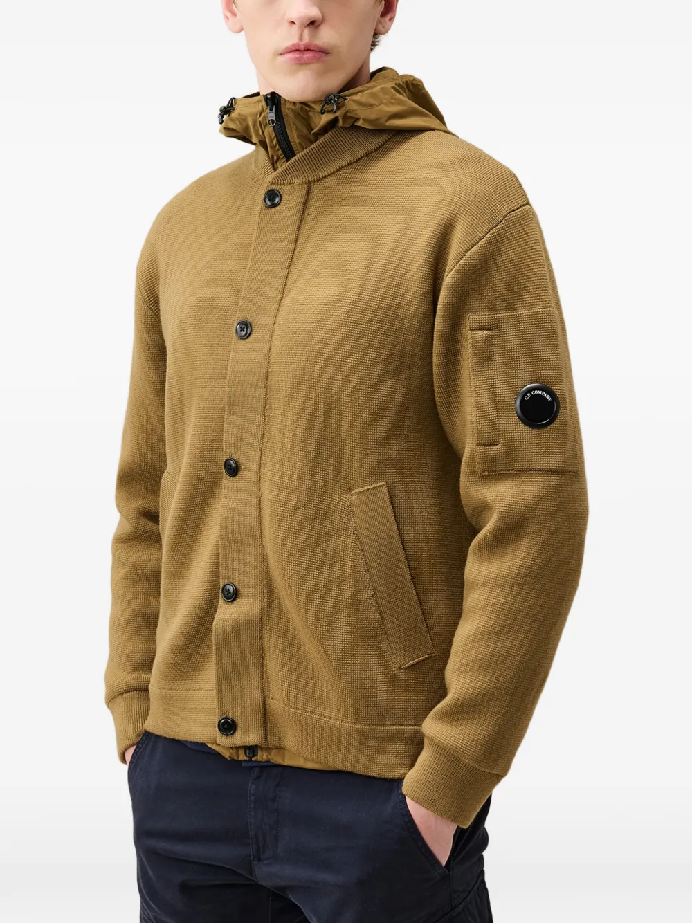 C.P. Company Lens-detail Hooded Jacket | Neutrals | FARFETCH ZA