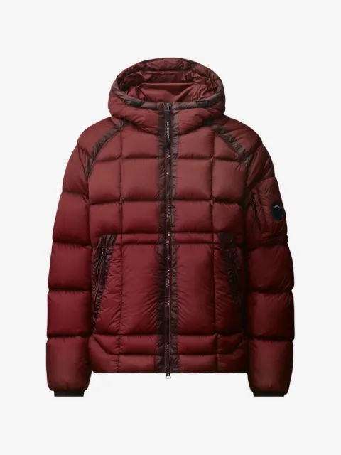 C.P. Company quilted hooded jacket