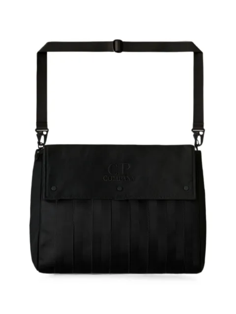 C.P. Company logo-embroidered quilted bag