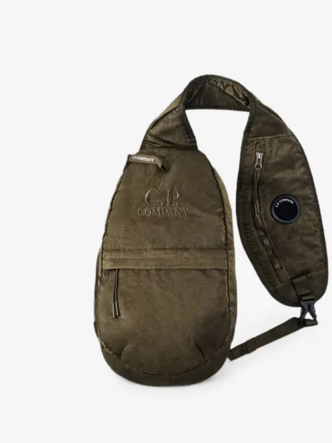 C.P. Company Lens logo-embroidered shoulder bag