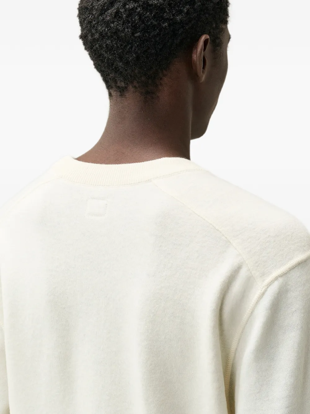 C.P. Company Lens-detail pocket sweater Beige