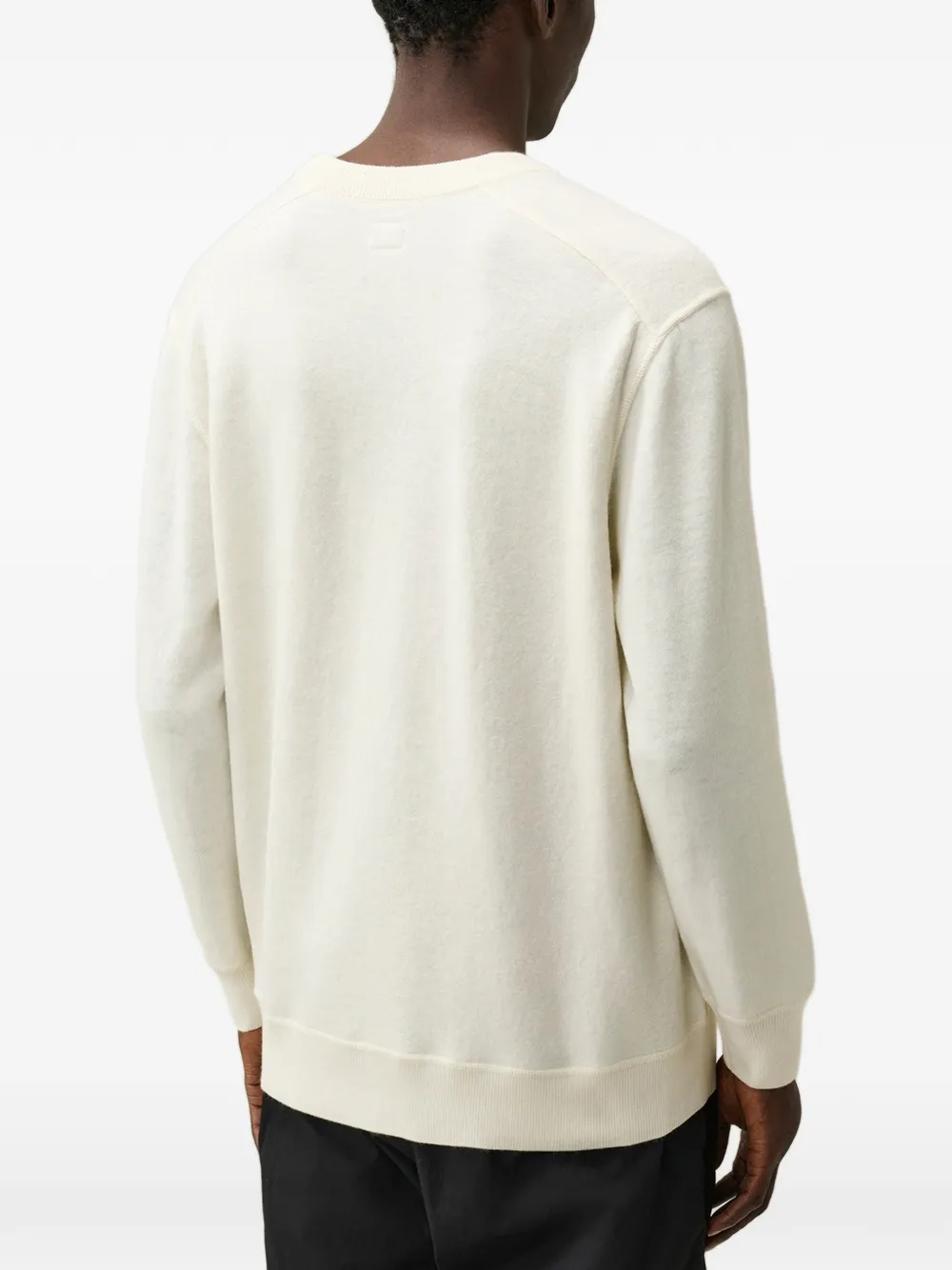 C.P. Company Lens-detail pocket sweater Beige
