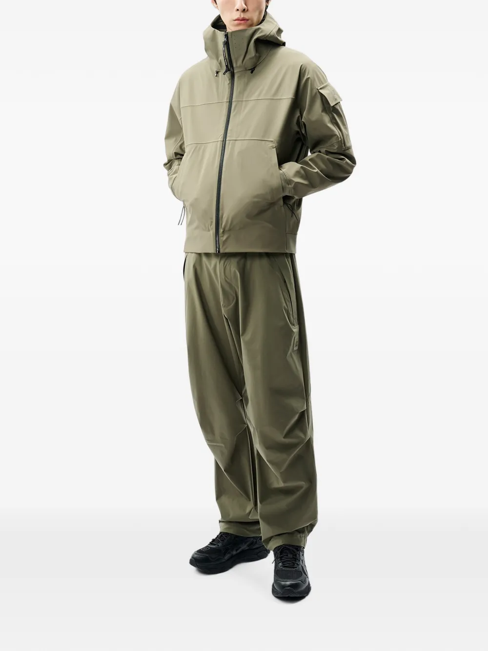 C.P. Company Metropolis Series jack met capuchon Groen