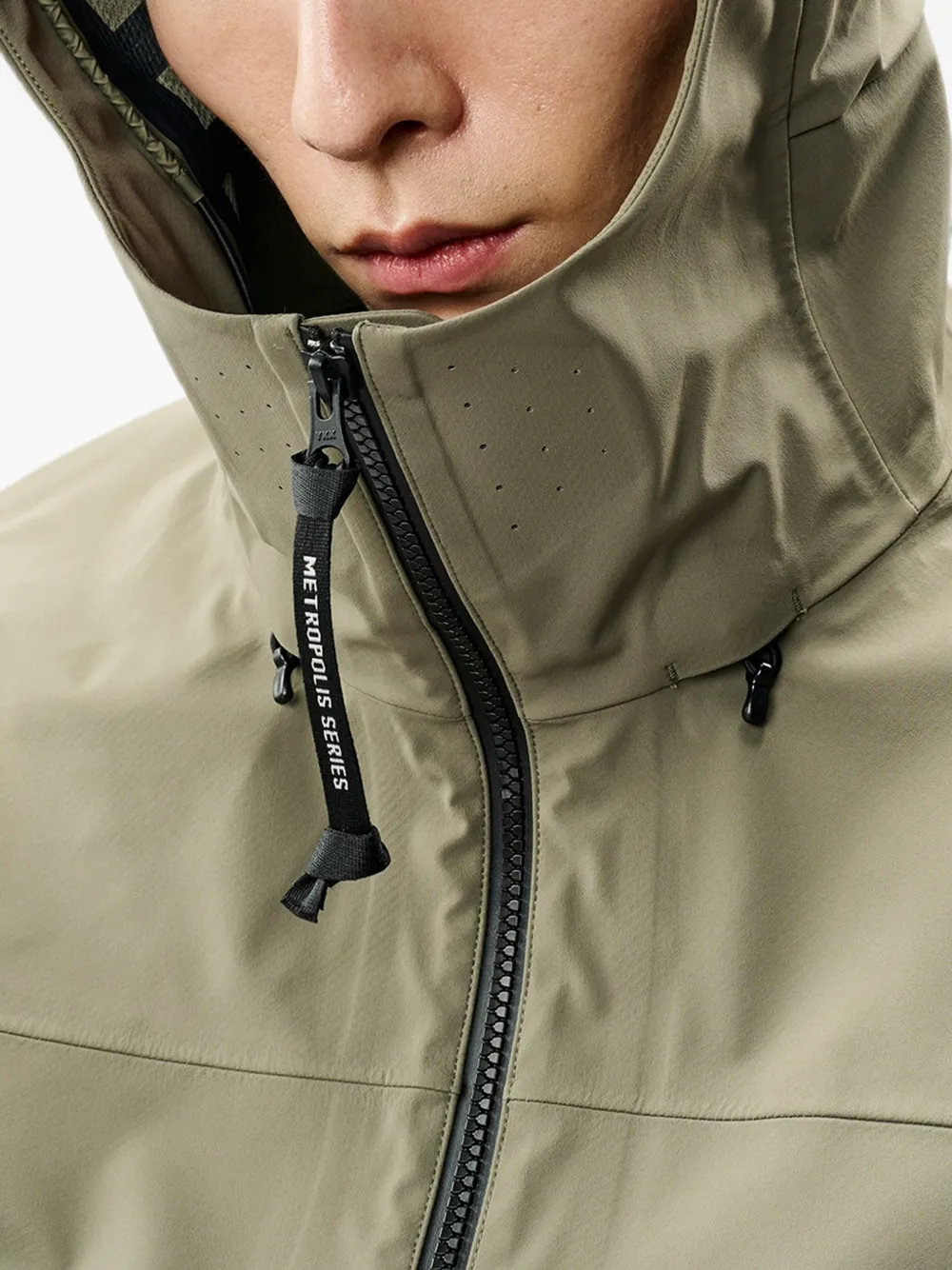 C.P. Company Metropolis Series jack met capuchon Groen