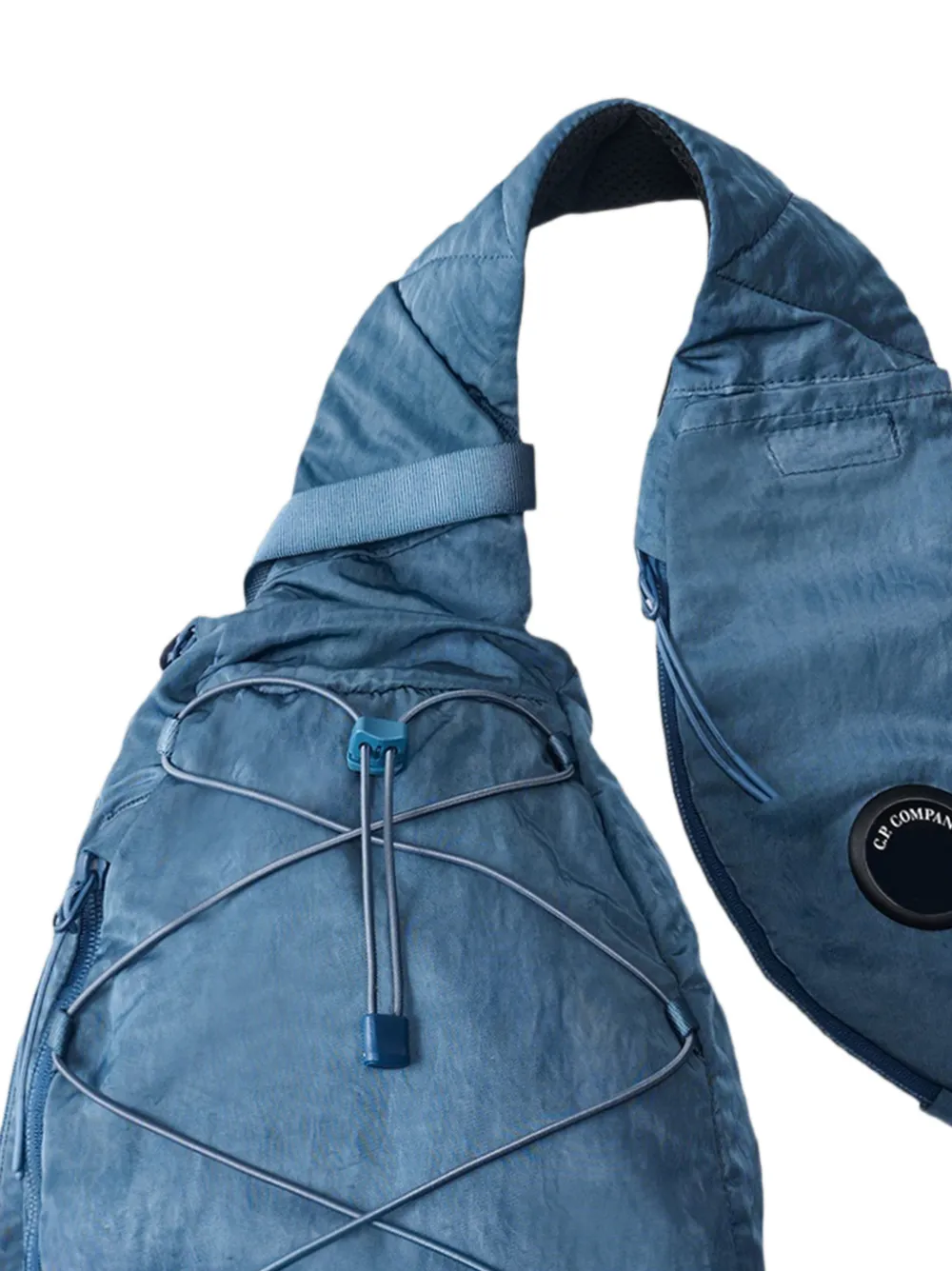C.P. Company ショルダーバッグ 正規品 silver blue C.P. Company レンズディテール ショルダーバッグ | ブルー | FARFETCH JP
