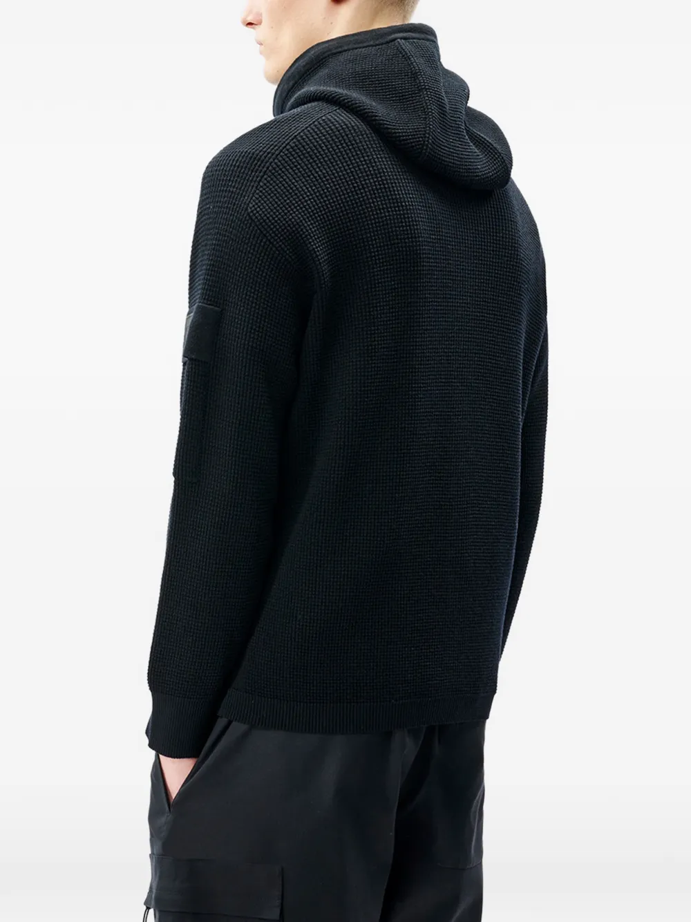 C.P. Company Hoodie met rits Zwart