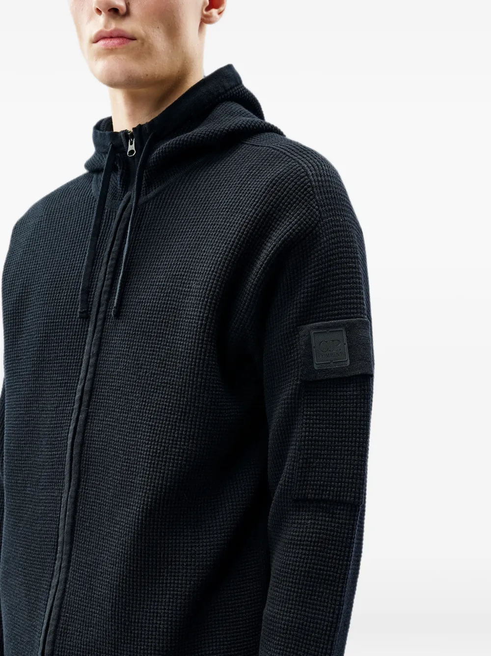 C.P. Company Hoodie met rits Zwart