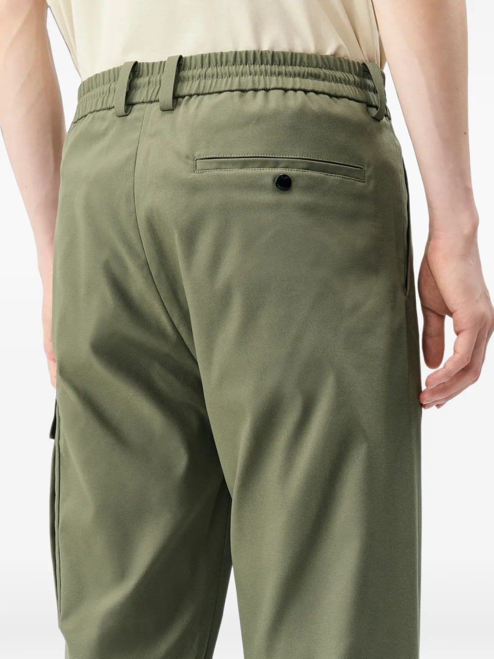 C.P. Company Metropolis Series technical Panama no side seam cargo pants Groen