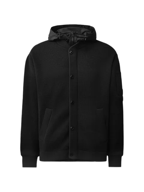 C.P. Company hoodie con detalle de lentes goggles y botones
