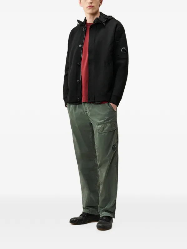 C.P. Company ゴーグルディテール パーカー | ブラック | FARFETCH JP