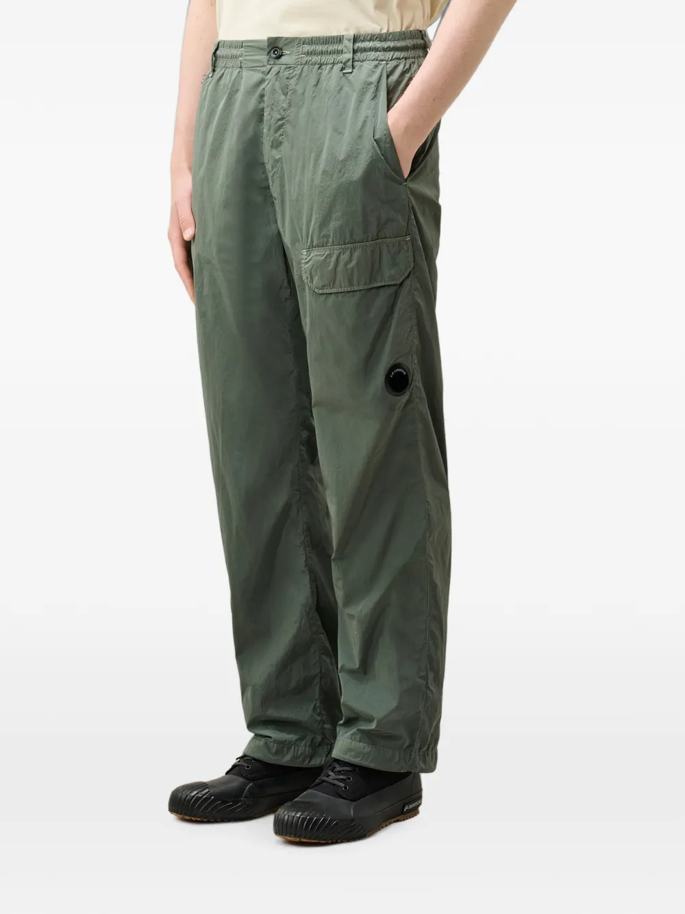 C.P. Company Cargo broek met Lens-detail Groen