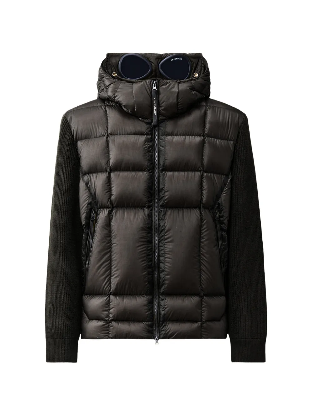 C.P. Company D.D. Shell Goggle zip-up cardigan