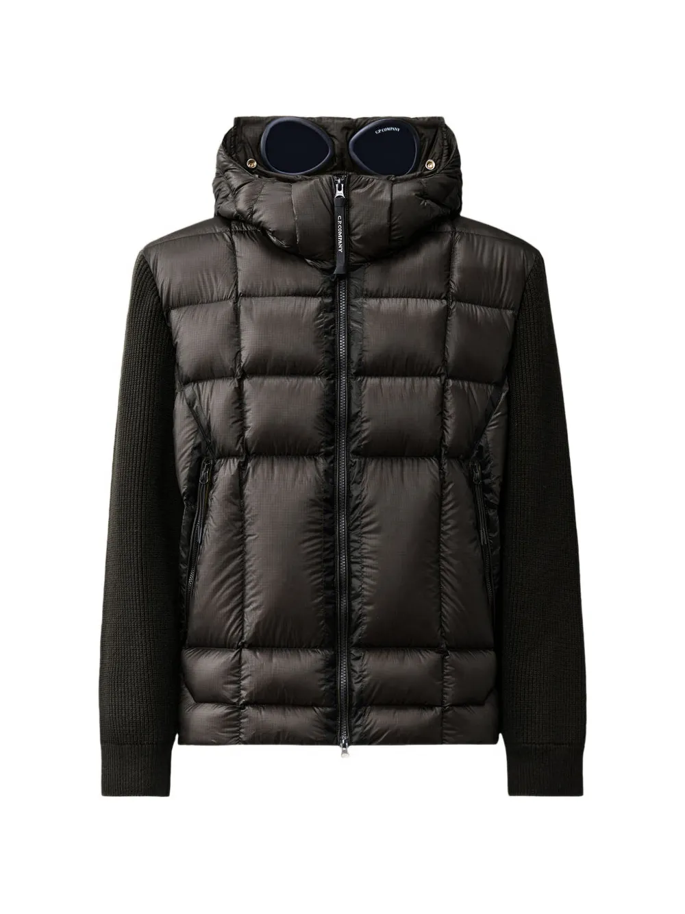 C.P. Company D.D. Shell Goggle zip-up cardigan - Nero