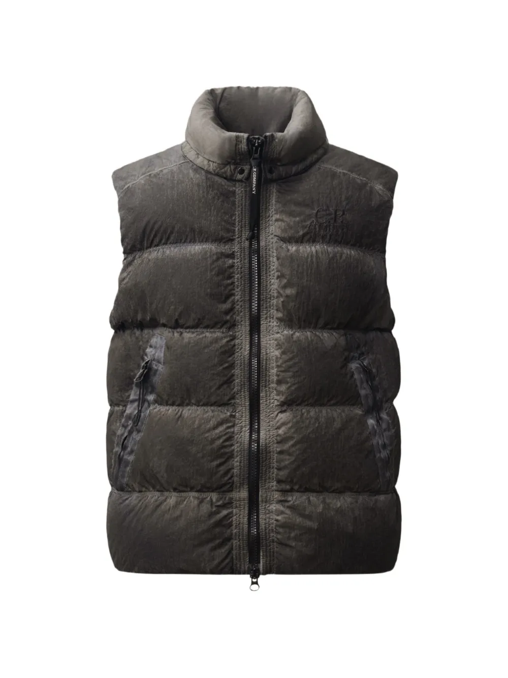 C.P. Company Eco-Chrome R padded gilet - Grau