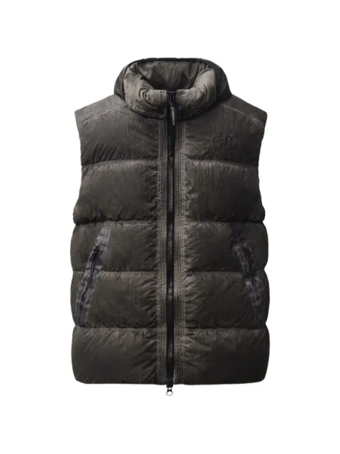 C.P. Company Eco-Chrome R Mixed Hooded Down Gilet