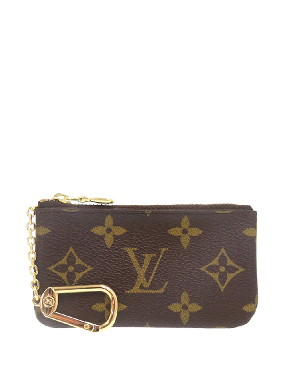 Louis Vuitton Pre-Owned 2001 Monogram Key Pouch coin pouch - Marrone